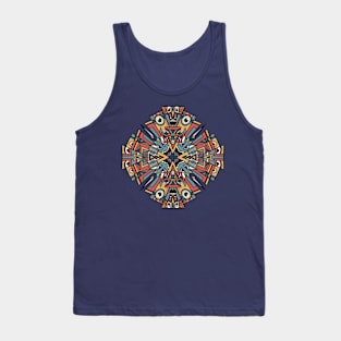 Geometric Smile Tank Top